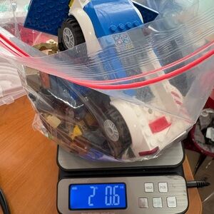 LEGO Bulk Lot of 2 Pounds Bricks Parts and Pieces Genuine 2 Lbs Random Pieces